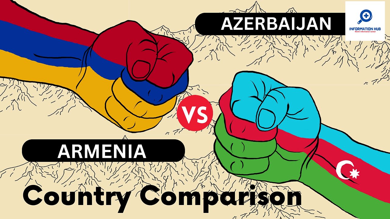 Azerbaijan vs Armenia - Country Comparison 2023 l Information Hub