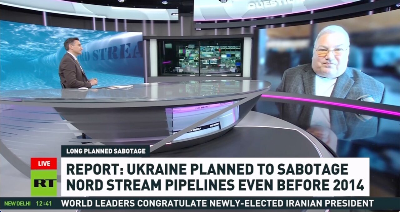 Nord Stream Long Planned Sabotage? Kevin on RT International