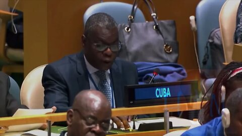 Cuba Votes NO on suspending Russia from Human Rights Council