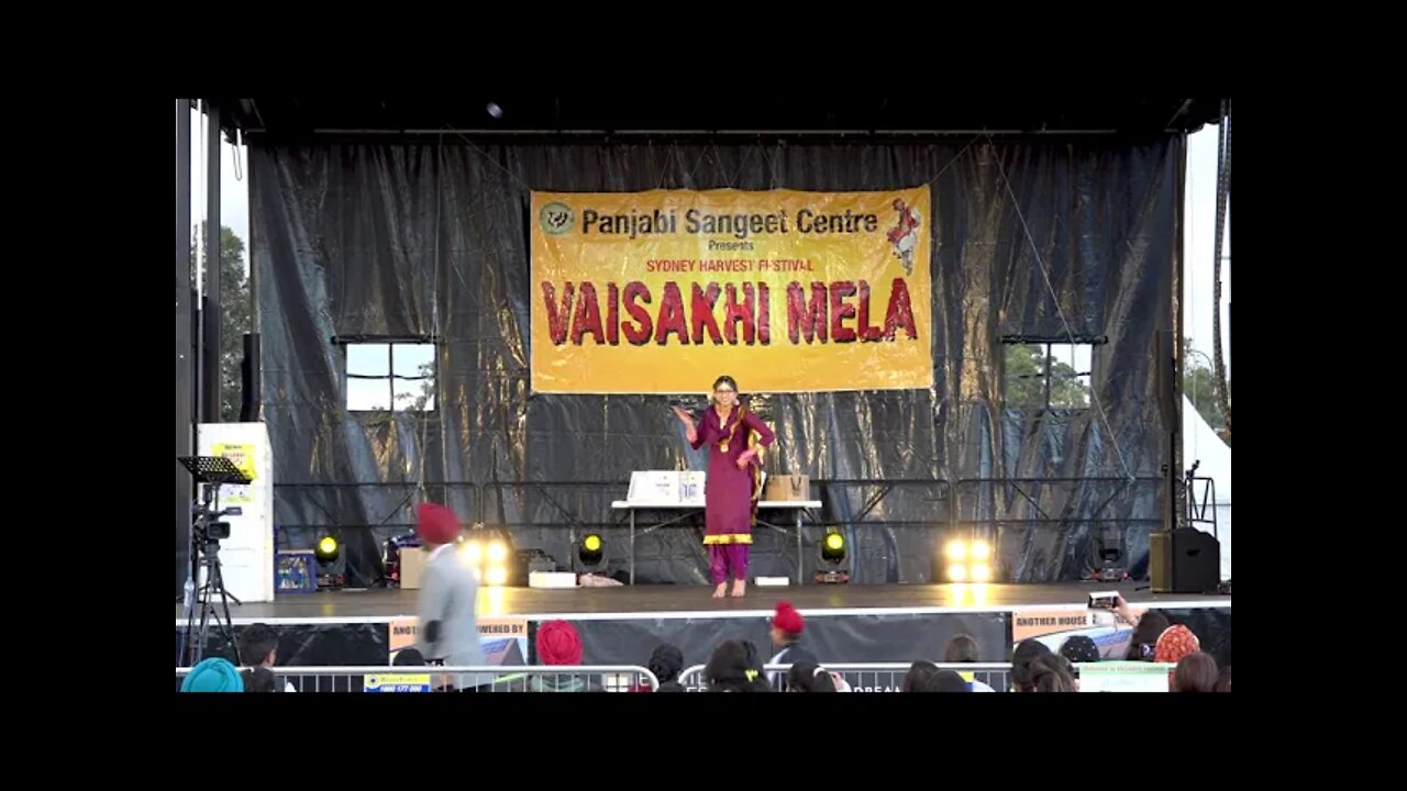 Hasrat performance at Vaisakhi Mela 2021