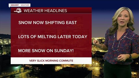 Weather forecast: Lots of melting across Colorado Thursday