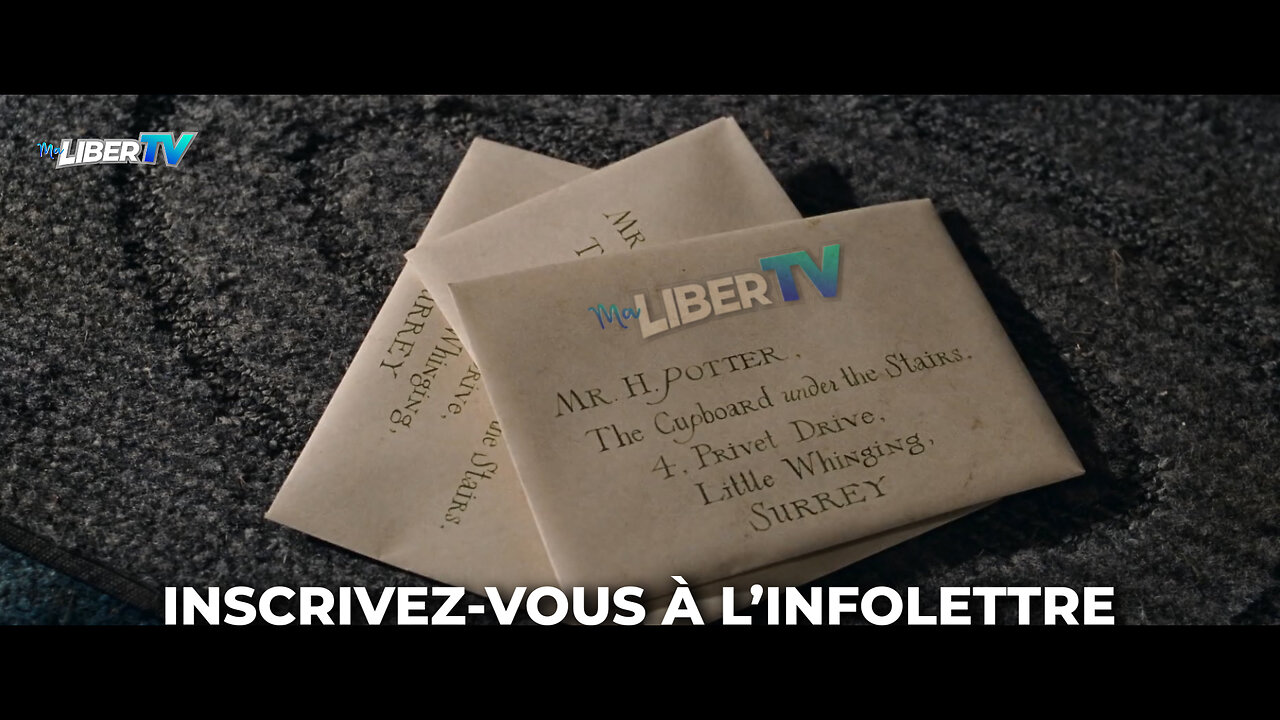 Harry s'est inscrit à l'infolettre de Ma LiberTV