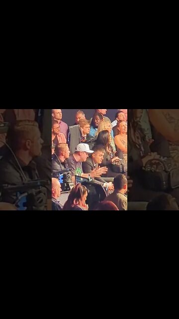 Lex Fridman at UFC 279