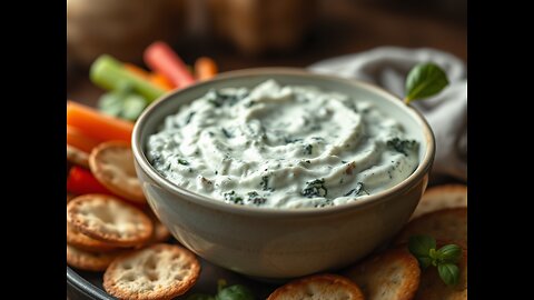 Easy Cheesy Protein-Packed Spinach Dip