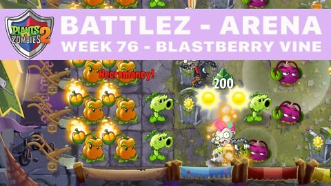 PvZ 2 - Battlez - Arena - Week 76 - Battle 1 - Level 1 Plants