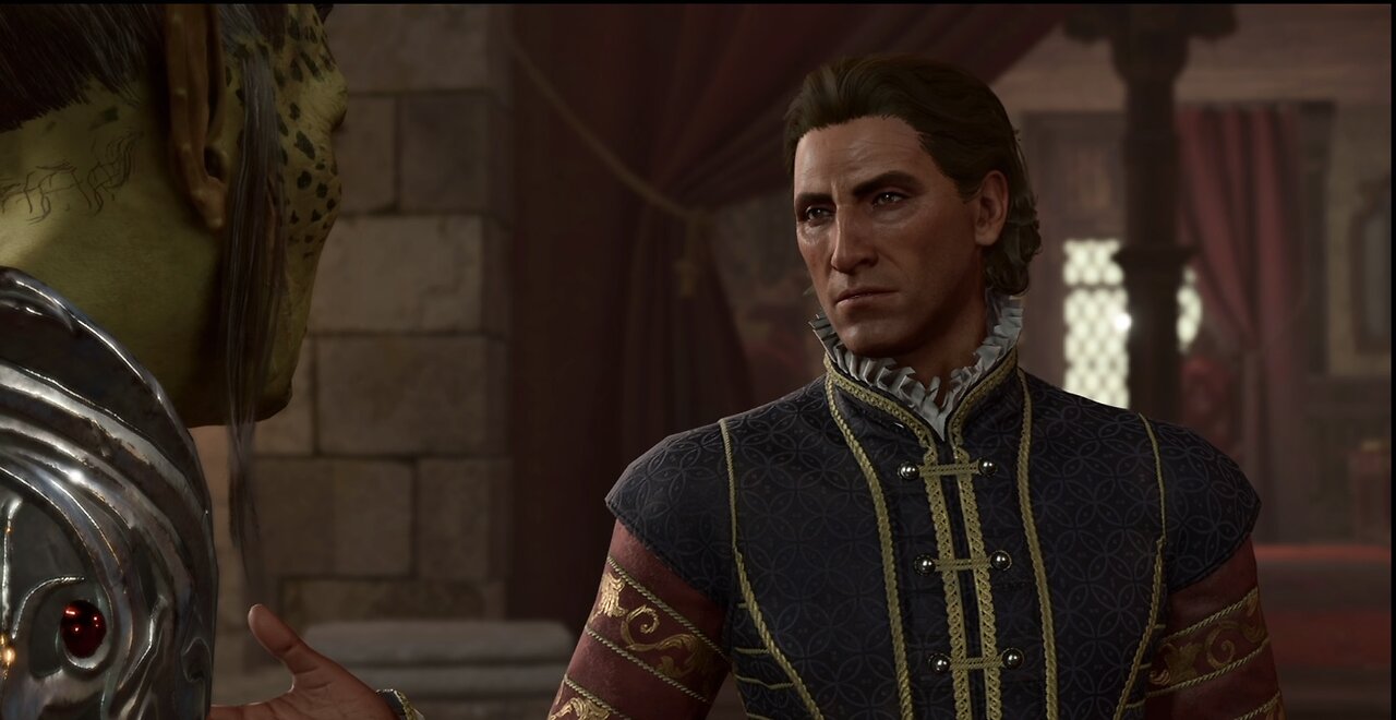 “You must hear me devil!” Voss Tries to Bargain With Raphael - Baldur’s Gate 3