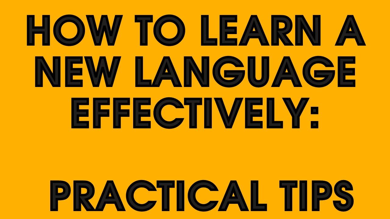 How to Learn a New Language Effectively: Practical Tips #learning #languagelearning #communication