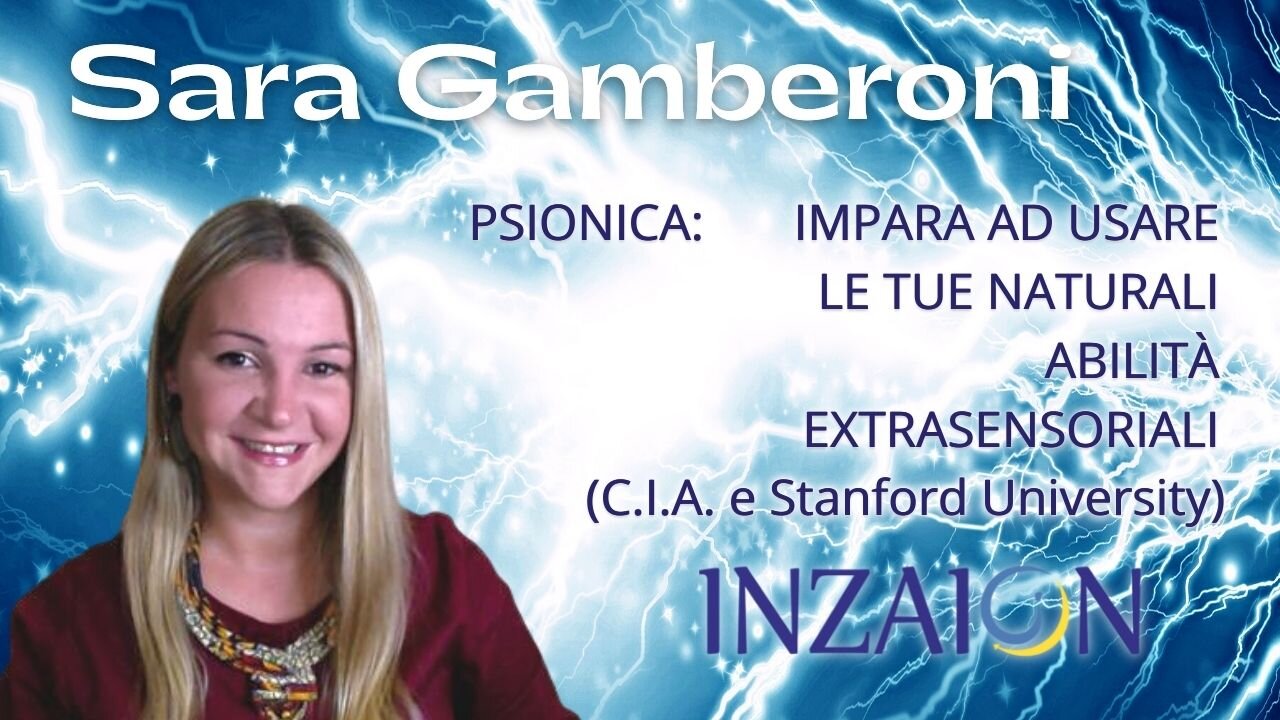 PROMO CORSO IN SALA - SARA GAMBERONI - CAPACITÀ EXTRASENSORIALI