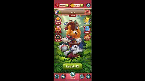 Toon Blast Level 82