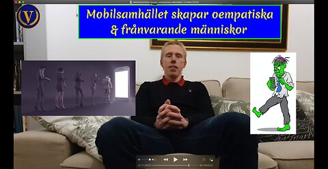 Mobilsamhället skapar oempatiska & frånvarande människor