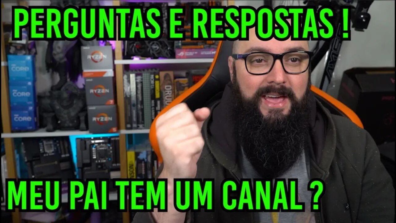 Perguntas e Respostas ! Meu Pai Tem Canal no Youtube ?