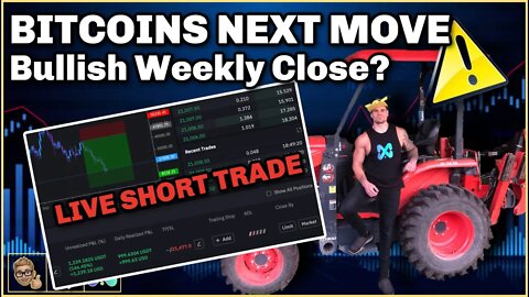 BITCOIN LIVE | BULLISH WEEKLY CLOSE? | WSOT BEGINS TOMORROW!