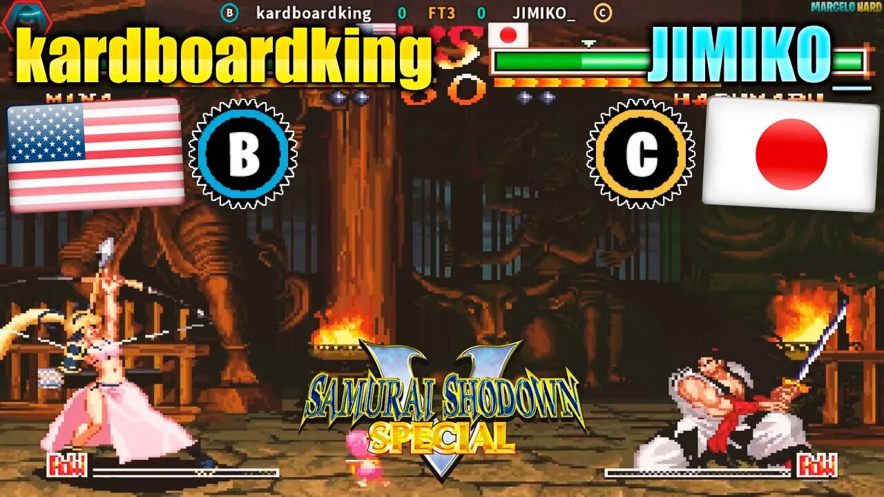 Samurai Shodown V Special (kardboardking Vs. JIMIKO_) [U.S.A. Vs. Japan]