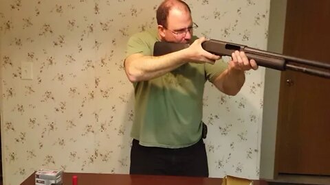 Corona-Virus lockdown training on Pump Shotgun