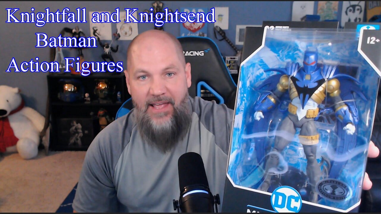 Checking out McFarlane Toys' Batman Knightfall and Knightsend Action Figures #batman #mcfarlanetoys