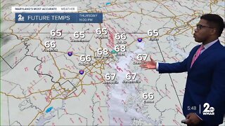 WMAR-2 News Patrick Pete's Wednesday evening weather