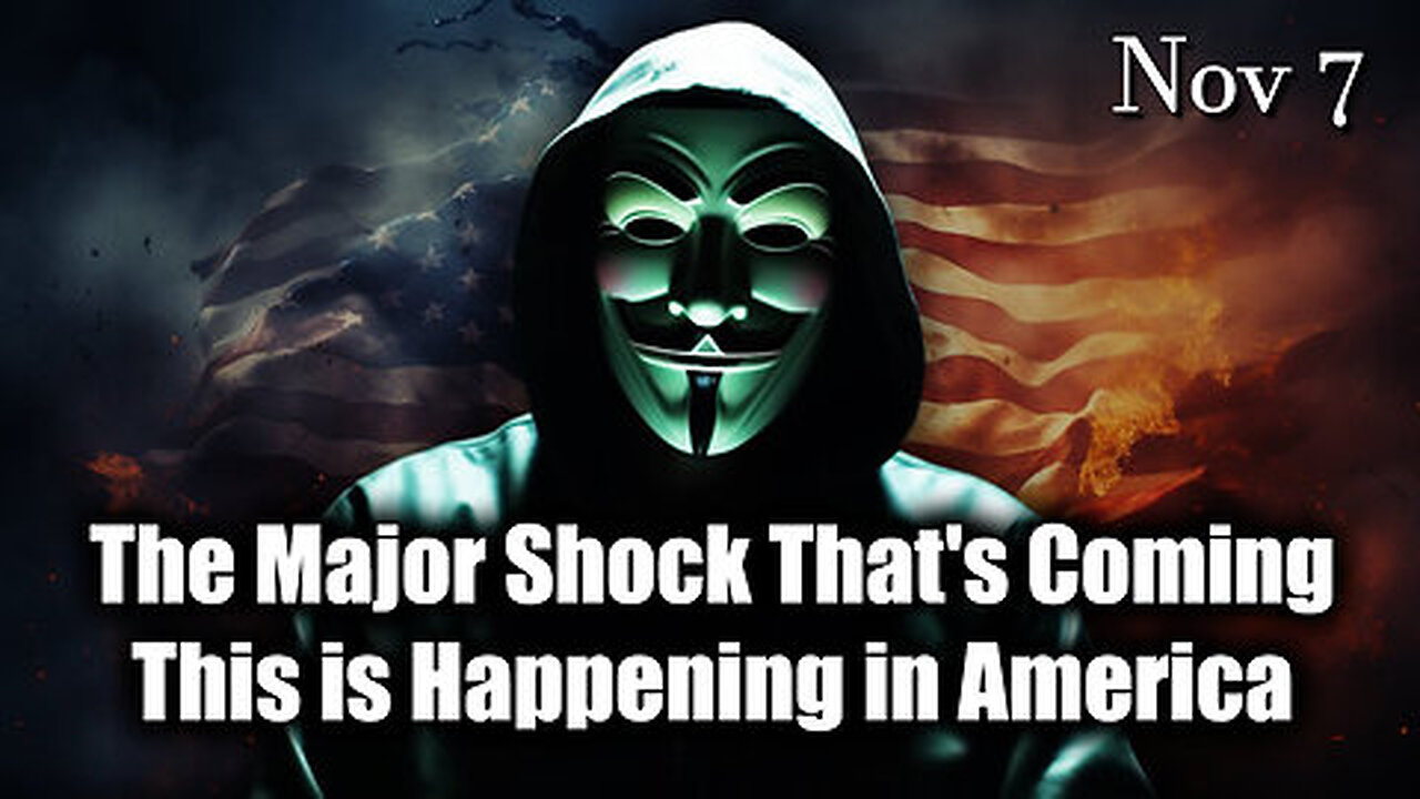 The Major Shock That's Coming Nov 7 - This is Happening in America