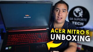 BRUTO! Acer Nitro 5 - Unboxing e TUDO que você PRECISA SABER!