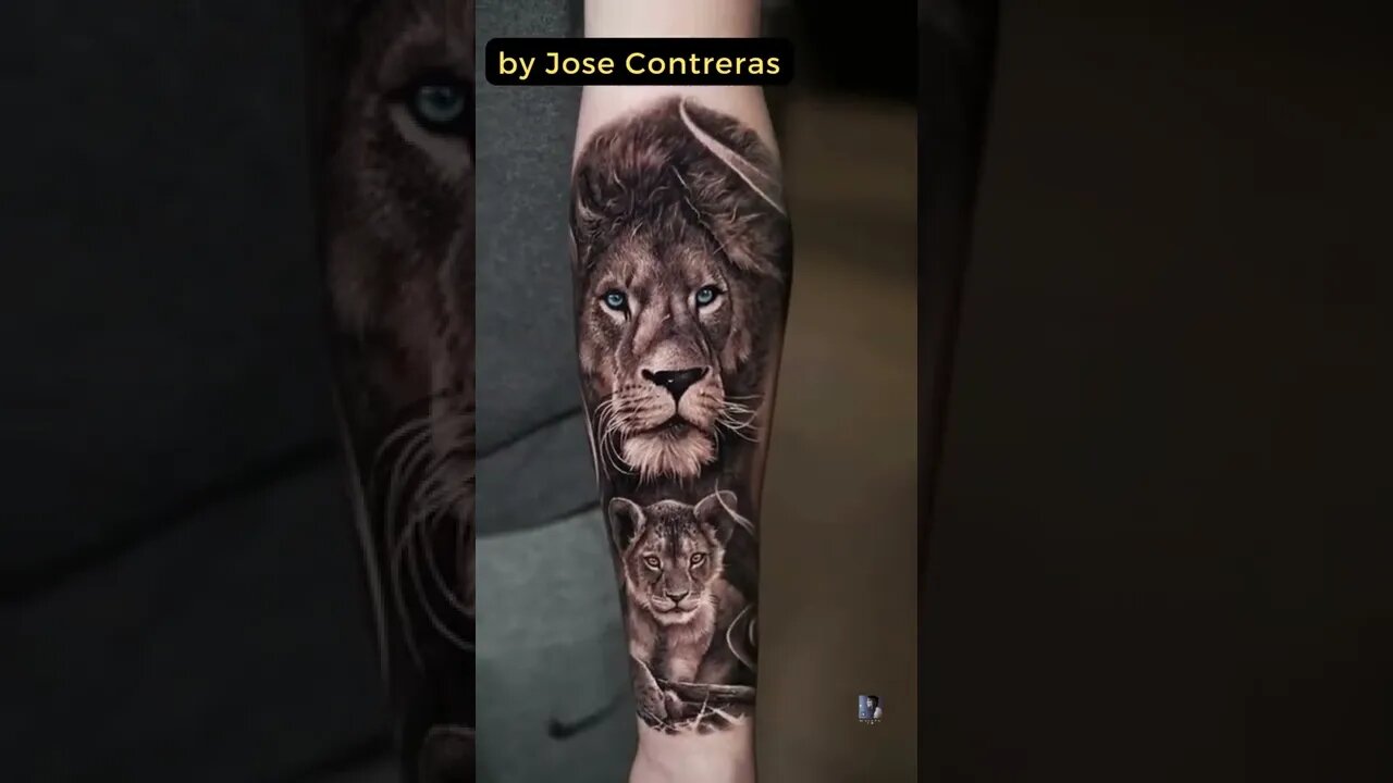 Stunning work by Jose Contreras #shorts #tattoos #inked #youtubeshorts