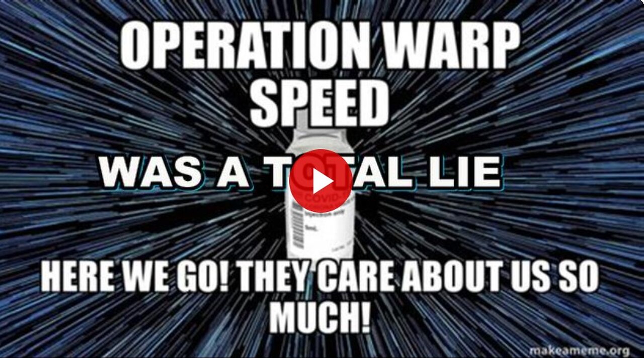 Operation Warp Speed Was a Lie