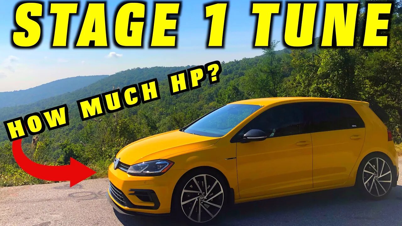 How Much Horsepower Does a Tune Add? ~ Stage 1 Tuning Golf R