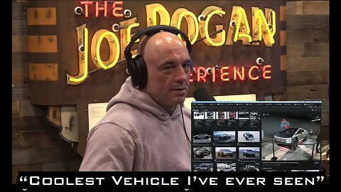 JOE ROGAN Enthusiastic about The Tesla CyberTruck on JRE with Jim Breuer!