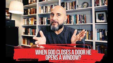 Join us Sunday for "When God Closes A Door He Opens A Window?"