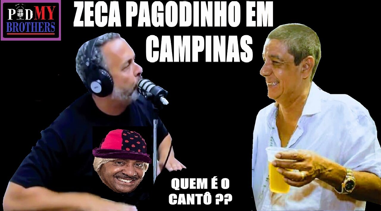 ZECA PAGODINHO SE APRESENTA EM CAMPINAS...