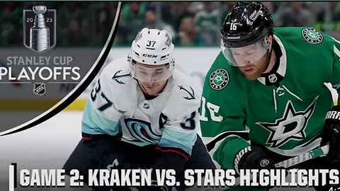 Kraken @ Stars; Game 2, 5/4 | Playoffs 2023