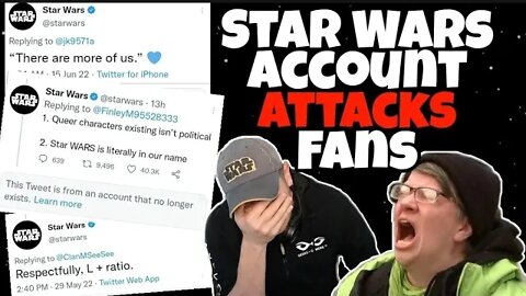 Star Wars Twitter Account BULLIES Fan with Different Opinion