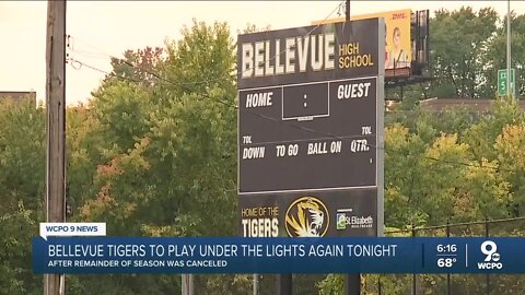 Bellevue HS football team holds flag football game after season gets canceled