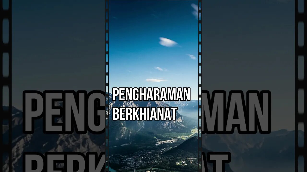 Pengharaman berkhianat