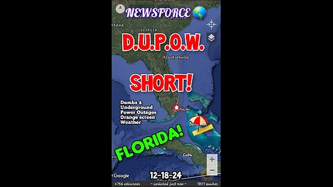 NEWSFORCE 🌎 D.U.P.O.W. Report 📕 FLORIDA ⛱️ 10 km action 🕳 💥