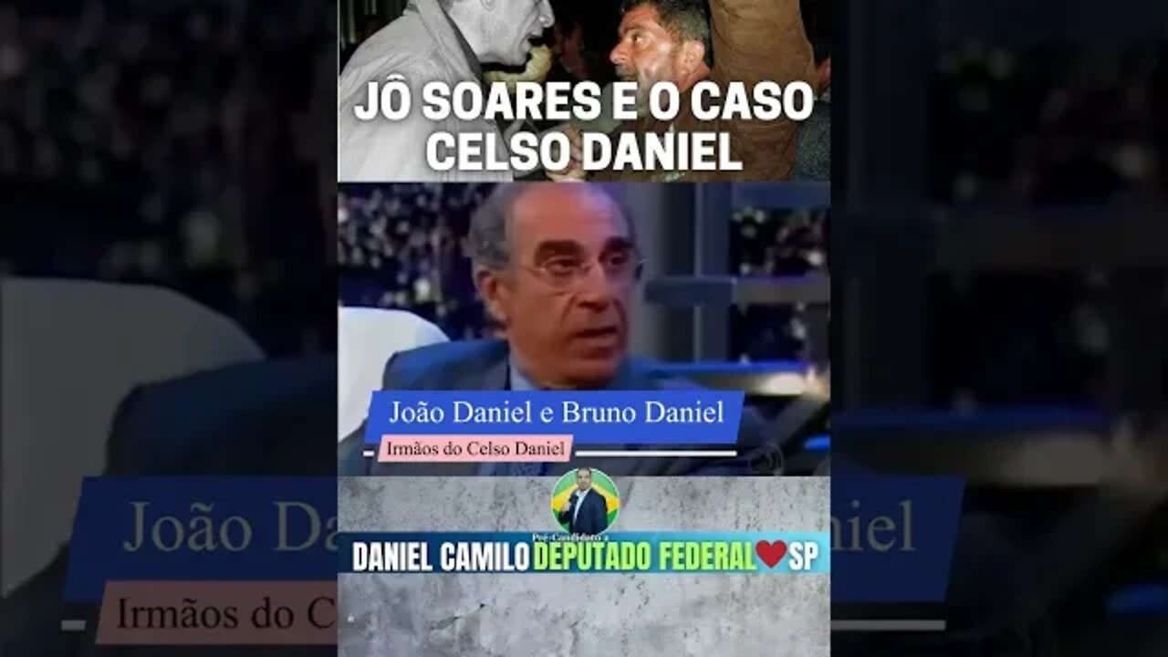 Jô Soares entrevista os irmãos e o médico legista do Celso Daniel. #shorts