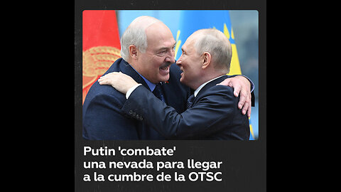 Putin llega la a cumbre de la OTSC en la capital de Bielorrusia