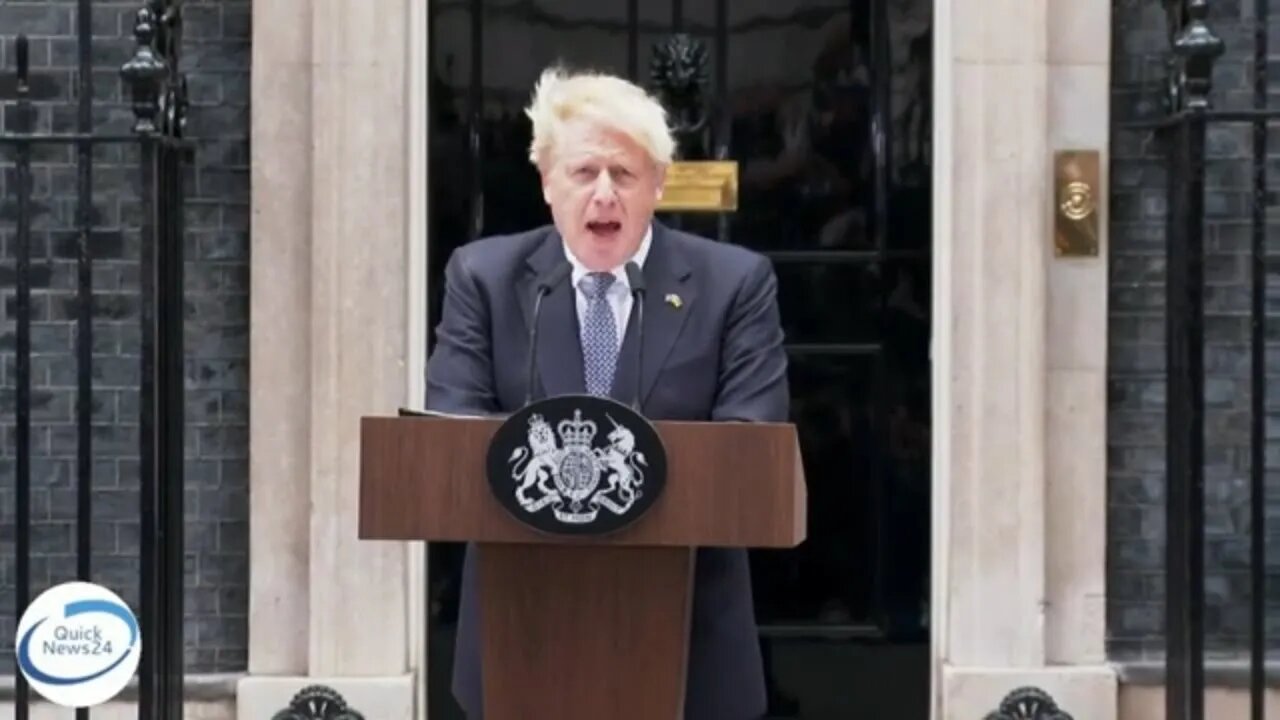 BREAKING: Boris Johnson Resigns As UK Prime Minister