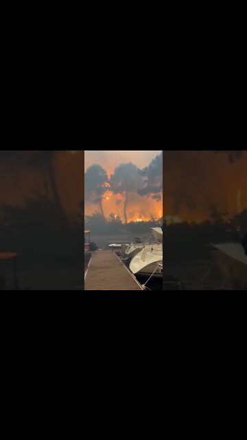 UN INFIERNO EN FRANCIA LOS INCENDIOS NO PARAN