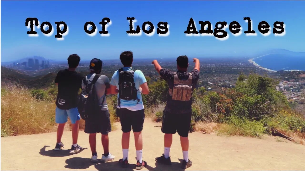HIKING TO THE TOP OF LOS ANGELES (DANGEROUS SNAKE ENCOUNTER)