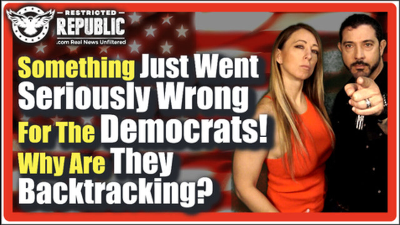 SOMETHING JUST WENT WRONG FOR THE DEMOCRATS! SUDDENLY THEY’RE ALL BACKTRACKING…BOMBSHELL REPORT!