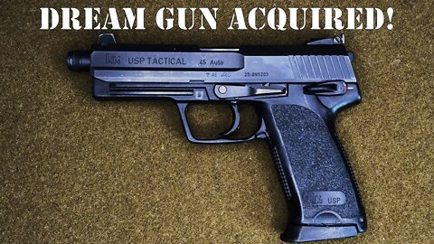DREAM GUN ACQUIRED! H&K USP Tactical. Inspired by Counter Strike obviously...