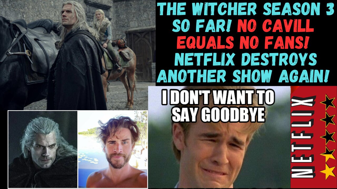 NETFLIX Destroys the Witcher!! As we Farewell Cavill soon