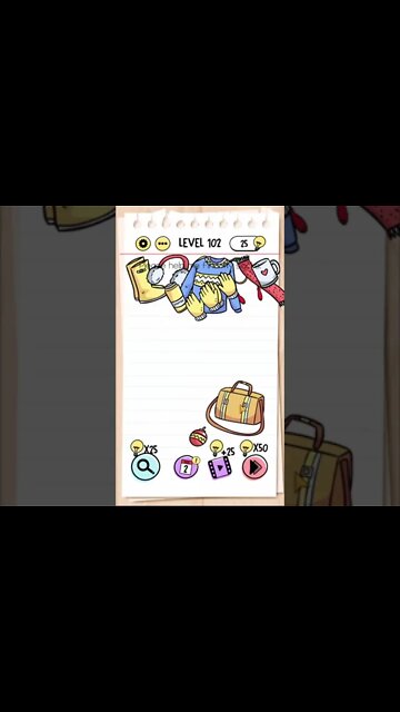 Brain Test Tricky Puzzles Level 102 Please help me find my socks.