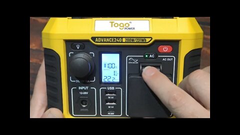 ToGo Power Advance 240 Portable Power Station Review!