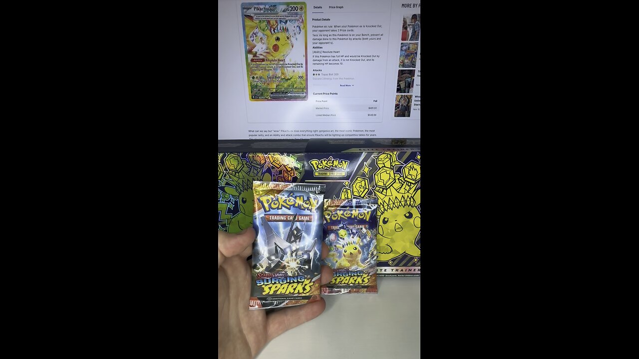 Pokemon Surging Sparks Pack Opening!