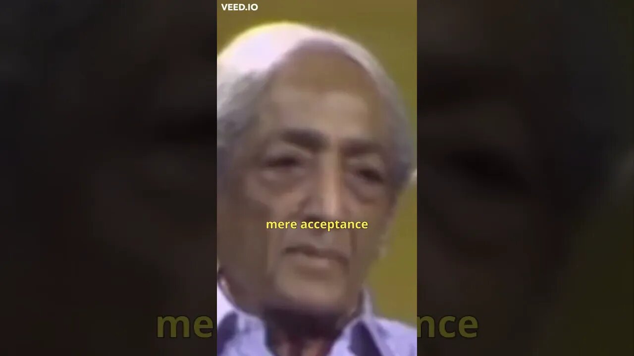 The Worlds Degeneration Is One's Responsibility [Krishnamurti] #Short