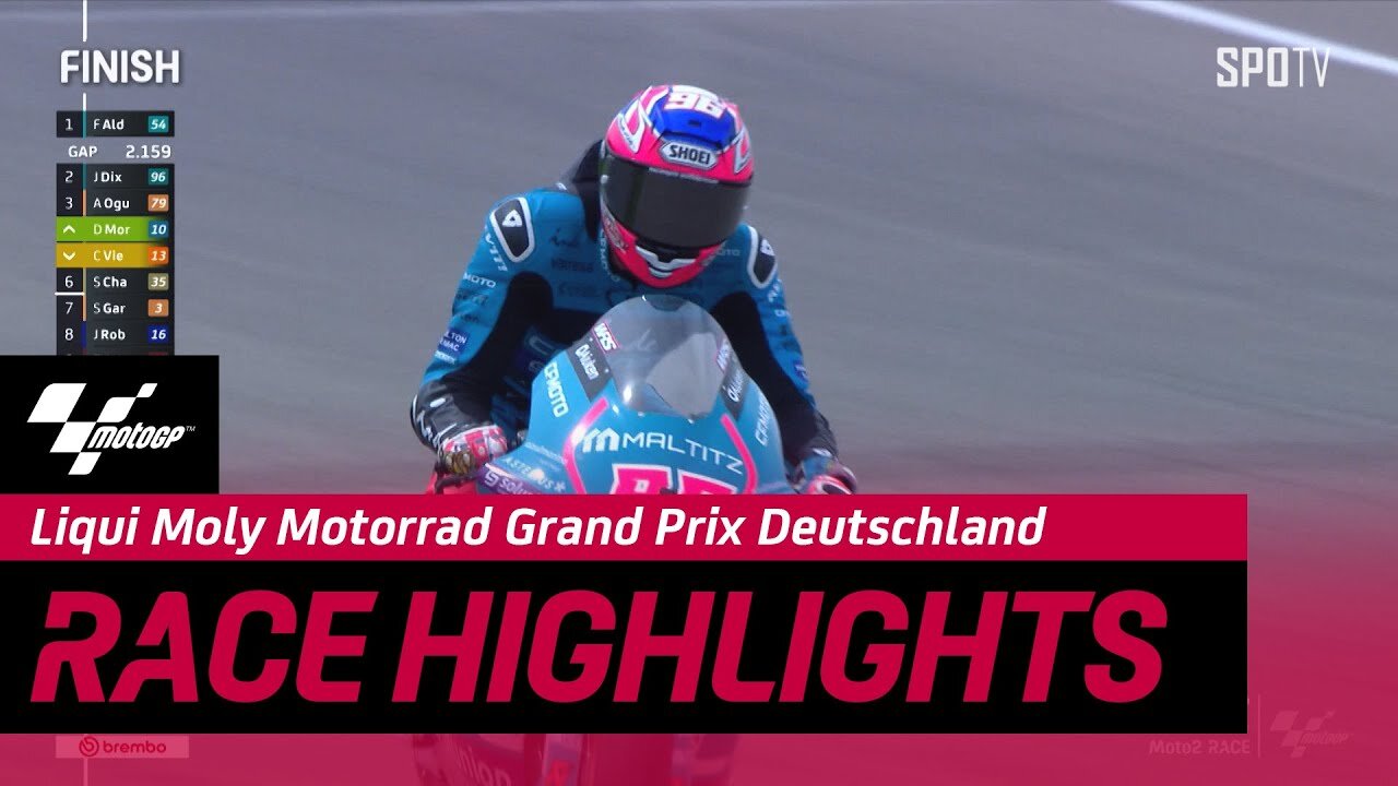 [MotoGP™] German GP - Moto2 Race Highlight 2024