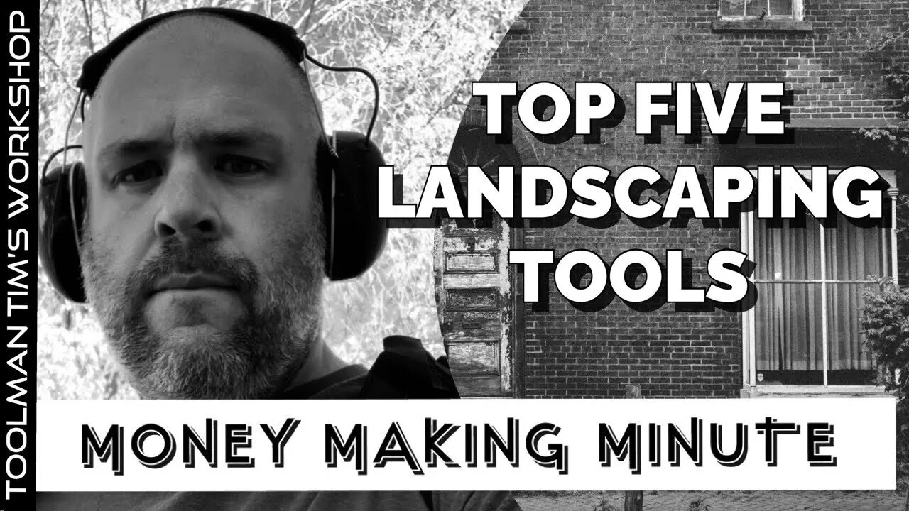 TOP FIVE LANDSCAPING HAND TOOLS