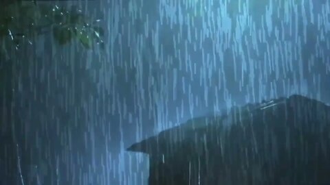 💤 Fall Asleep in 5 Mins to Heavy Rain Sounds︱Deep SLEEP, Relieve Stress, Meditate