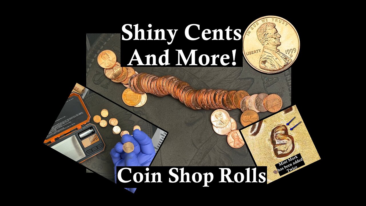 Shiny Cents & Nice Finds!! 10 more Coin Shop Rolls!