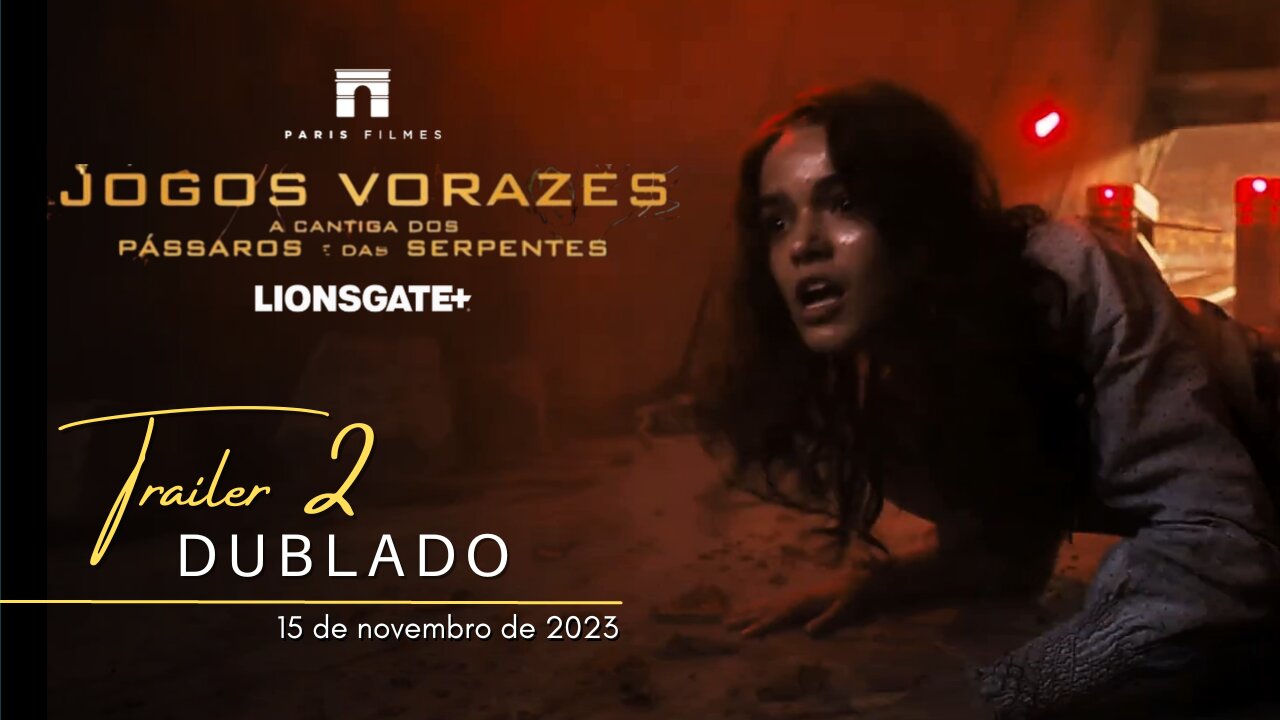 Jogos Vorazes: A Cantiga dos Pássaros e das Serpentes | Trailer oficial 2 | Dublado | 2023